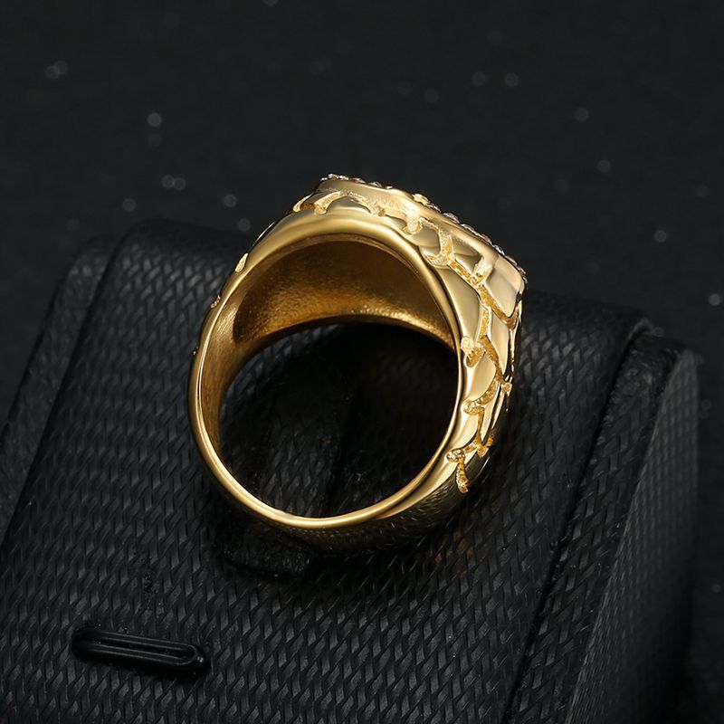 Amen Artisan Diamond Cross Christ Ring