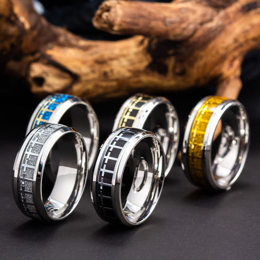 Titanium Steel Multi-Cross Ring | Amen Artisan
