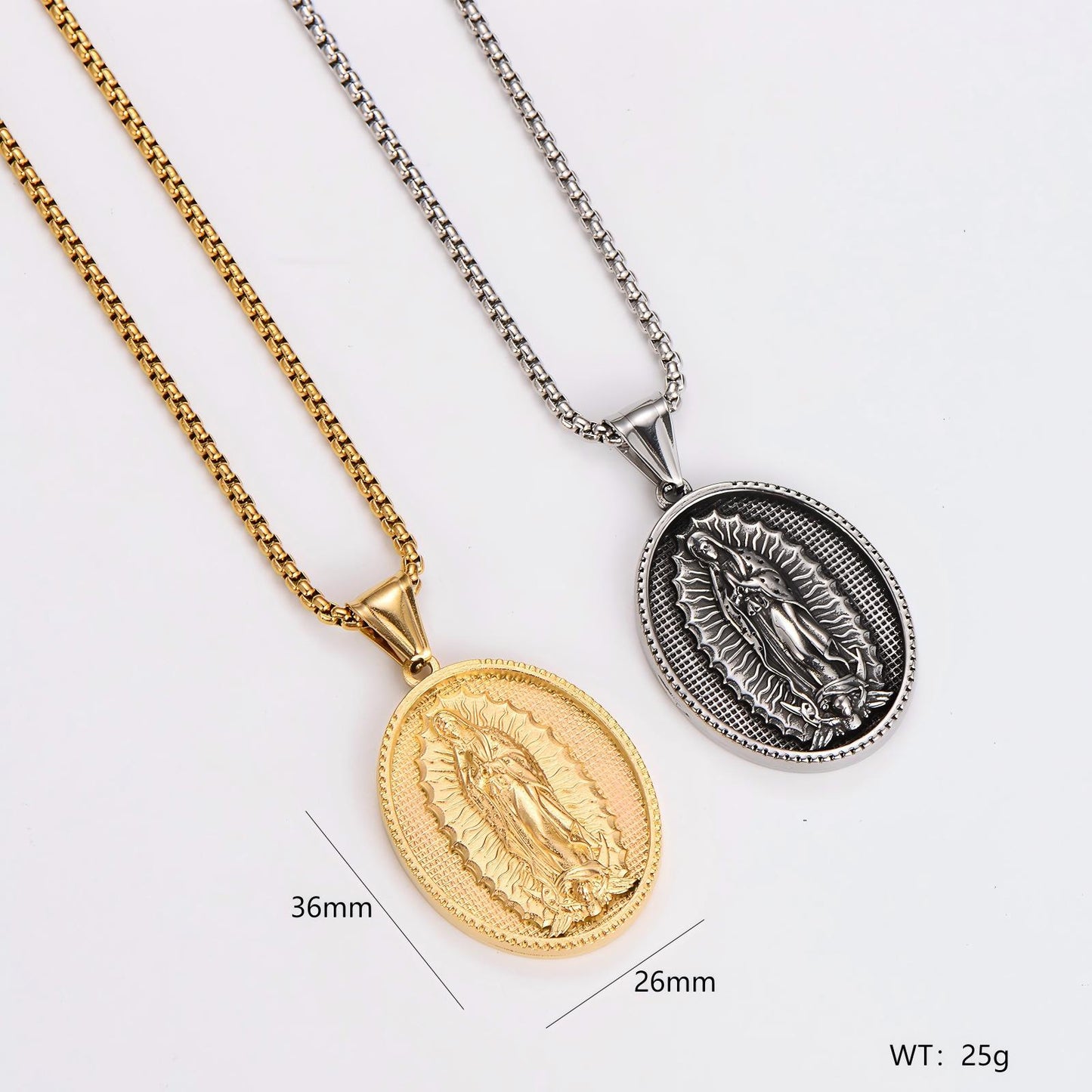 Our Lady of Guadalupe Necklace Amen Artisan