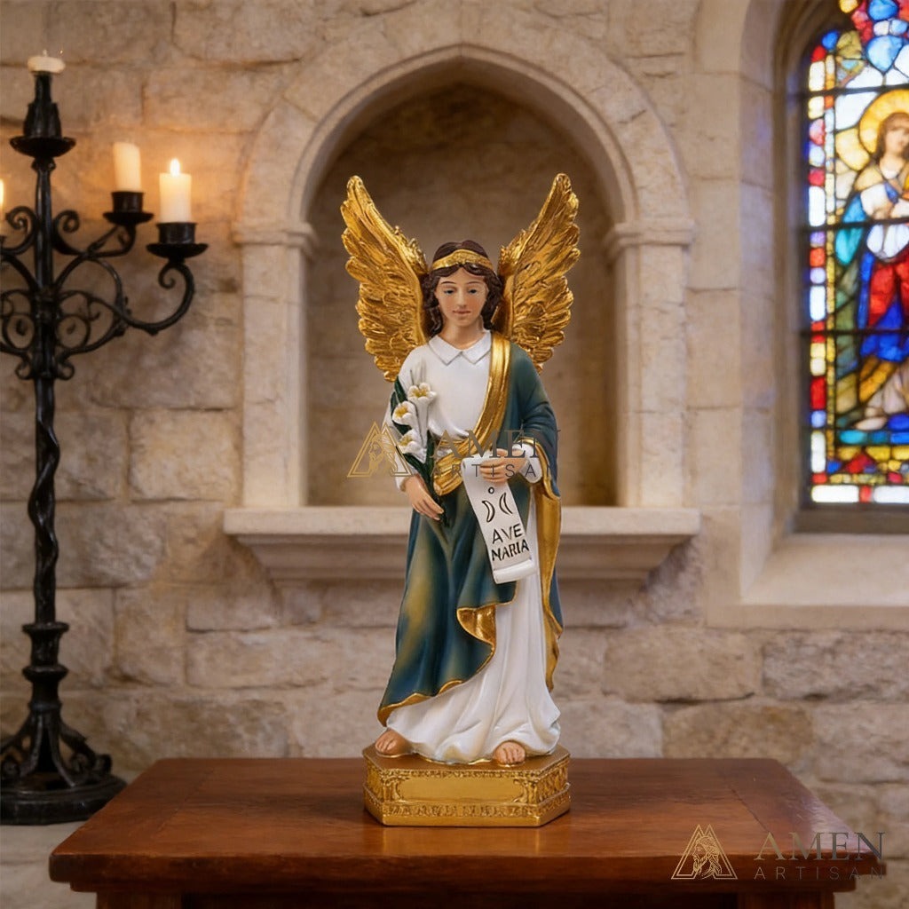 Saint Gabriel The Archangel Statue Amen Artisan