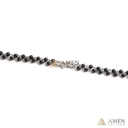 【Deal Today】Lava Stone Our Lady of Guadalupe Medal Rosary