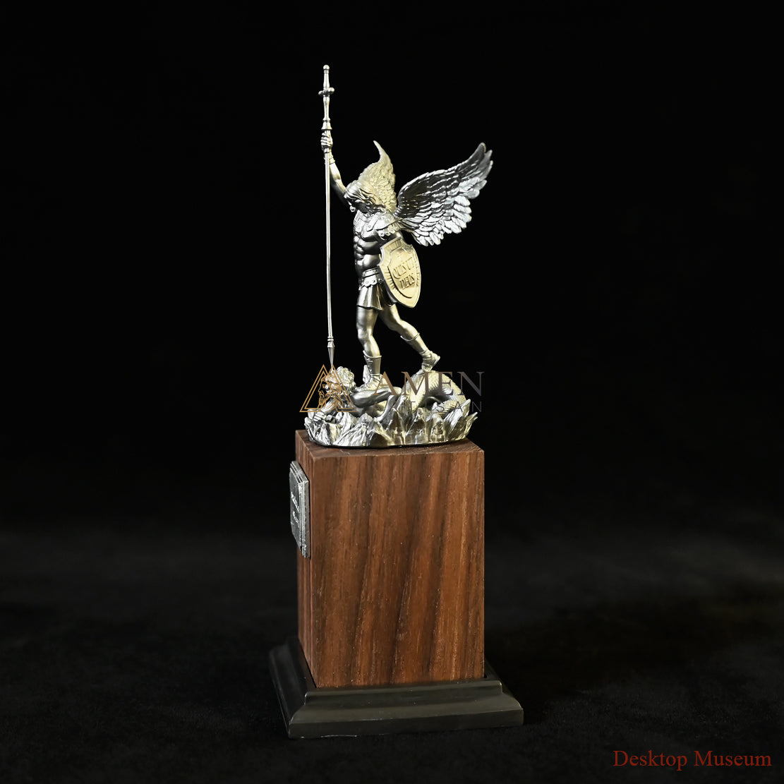 Statue of Archangel Saint Michael the Protector Amen Artisan