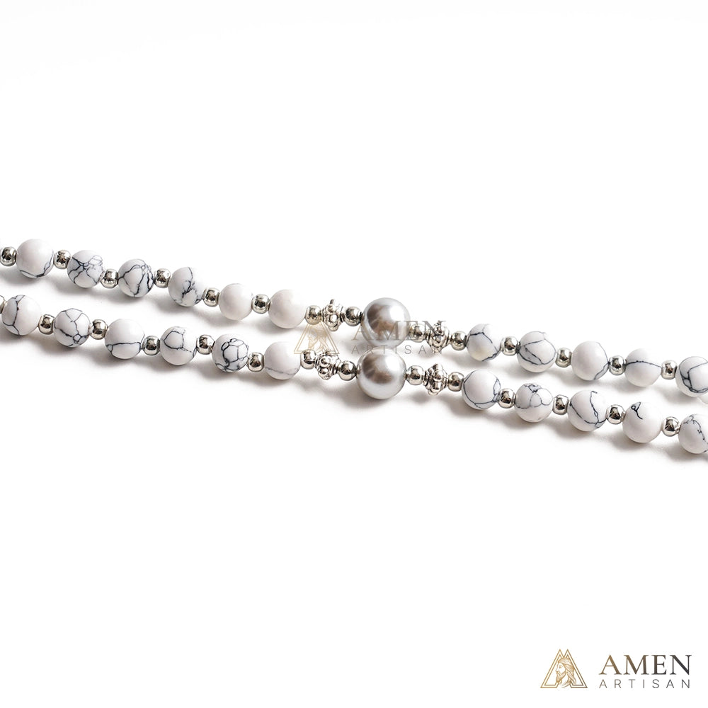 【Deal Today】Howlite Rosary