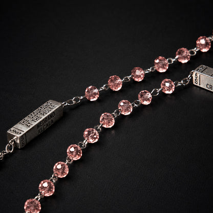 【DEAL TODAY】The Mysteries Rosary Engraved Mystery Bar Amen Artisan