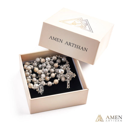 【Deal Today】Map Jasper Rosary