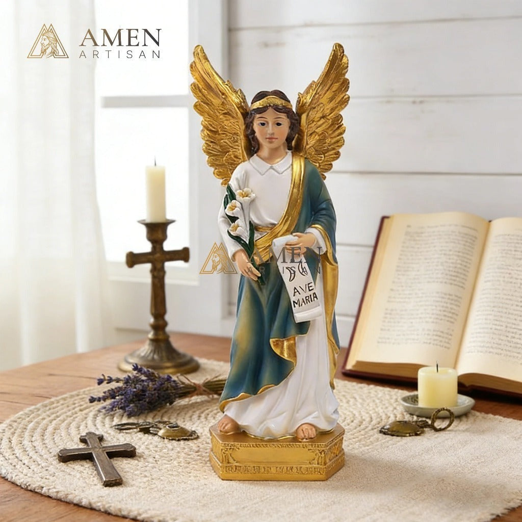 Saint Gabriel The Archangel Statue Amen Artisan