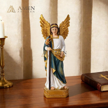 Saint Raphael The Archangel Statue Amen Artisan