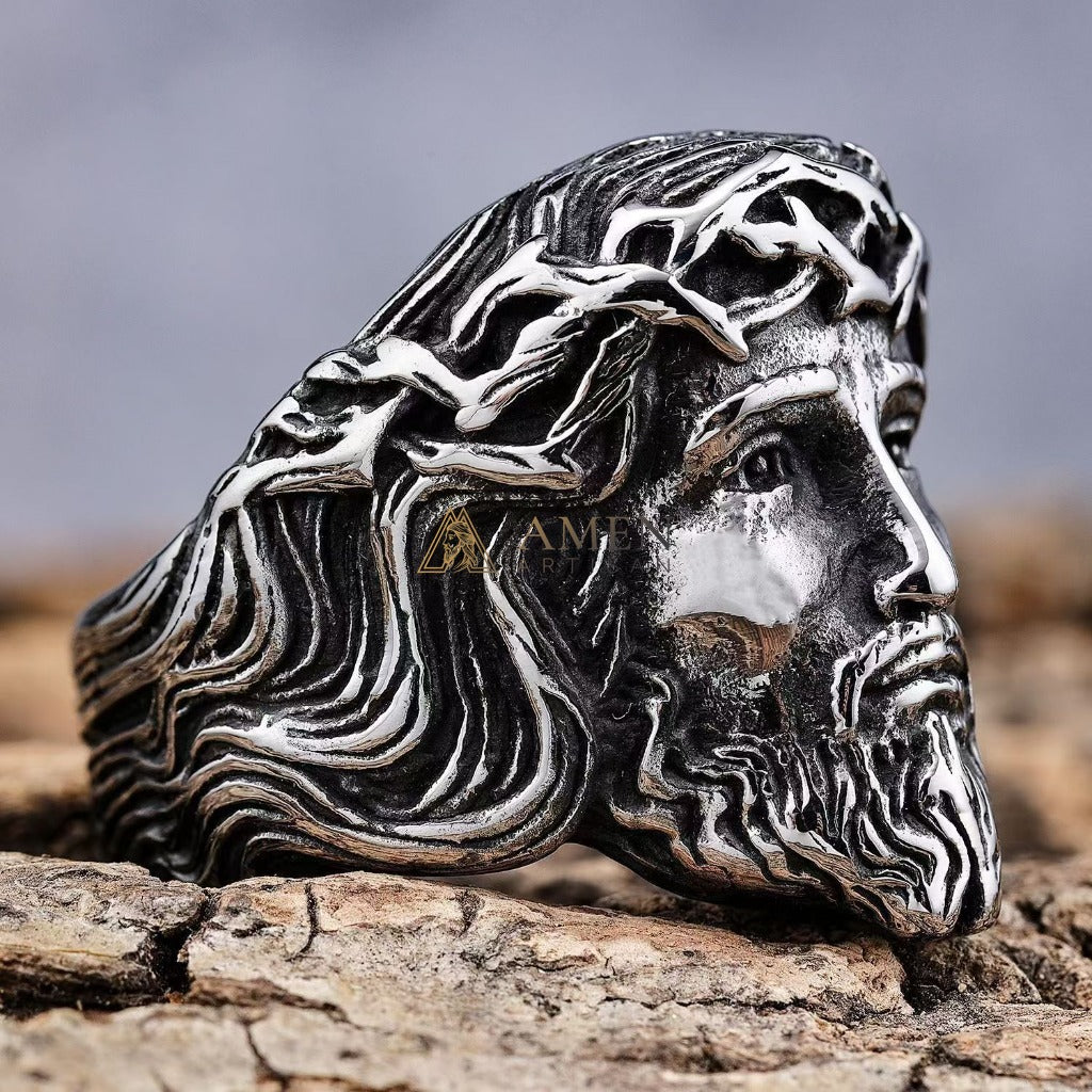 Jesus Crown of Thorns Ring Amen Artisan