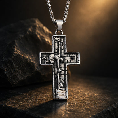 【Deal Today】Vintage Cross Pendant Necklace | Amen Artisan