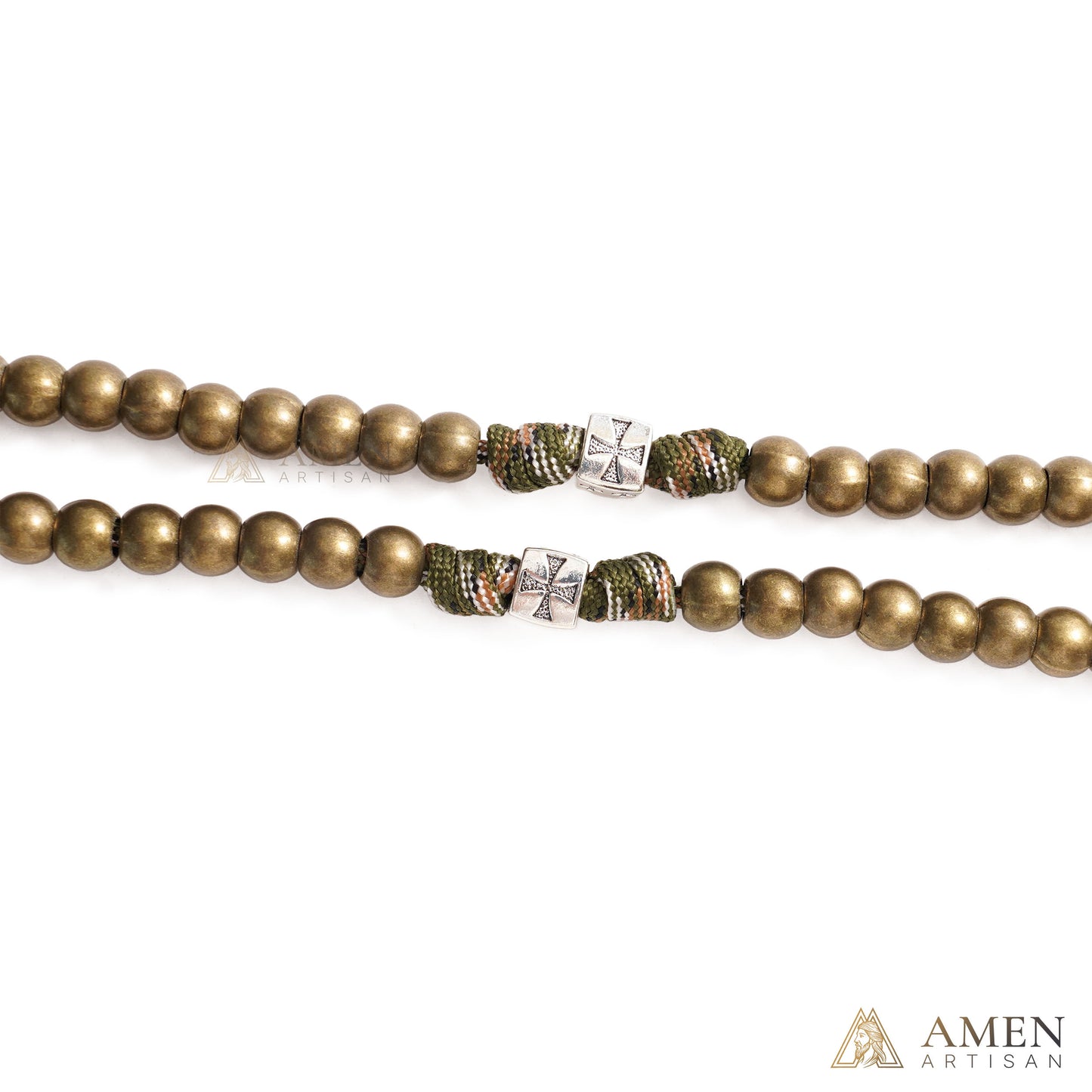 Heavy Brass Saint Benedict Rosary – Built for Strength & Weight (~5oz)