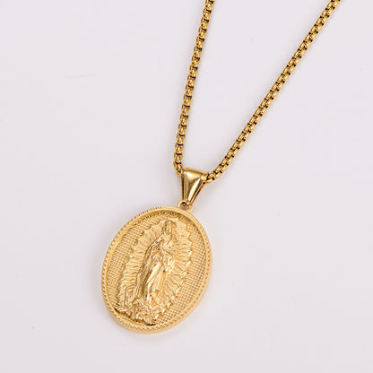 Our Lady of Guadalupe Necklace Amen Artisan