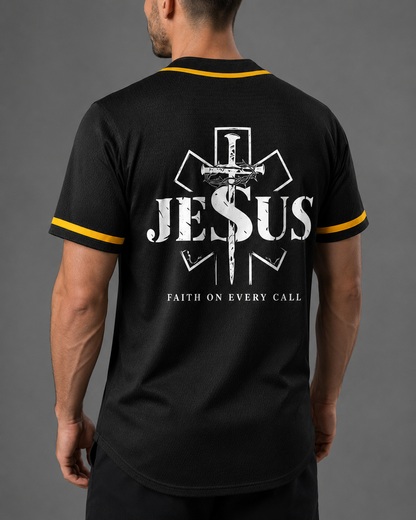 Faith on Every Call EMT T-Shirt — Faith, Service & Courage