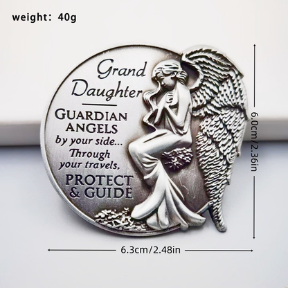 Guardian Angel Car Visor Clip Collection Amen Artisan