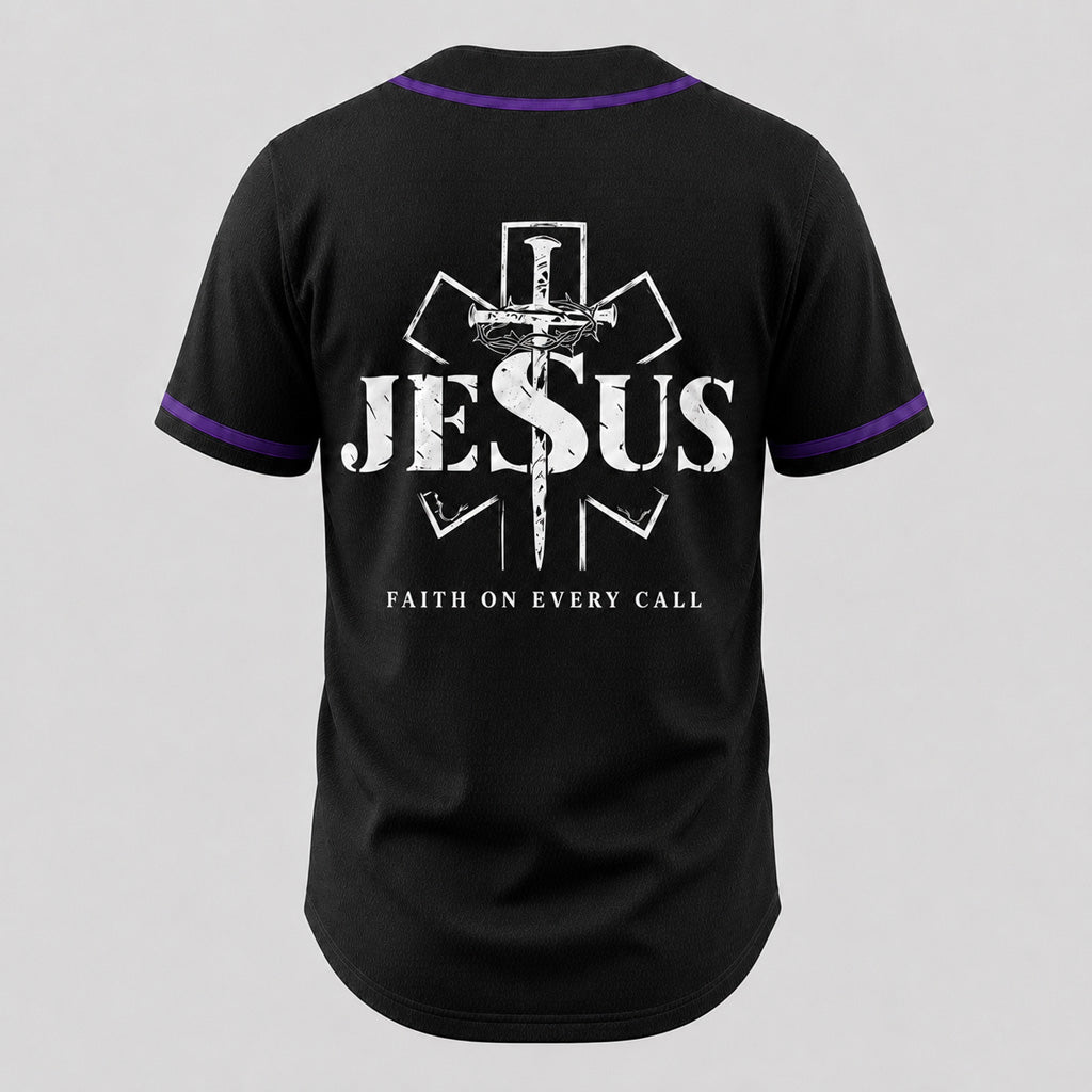 Faith on Every Call EMT T-Shirt — Faith, Service & Courage