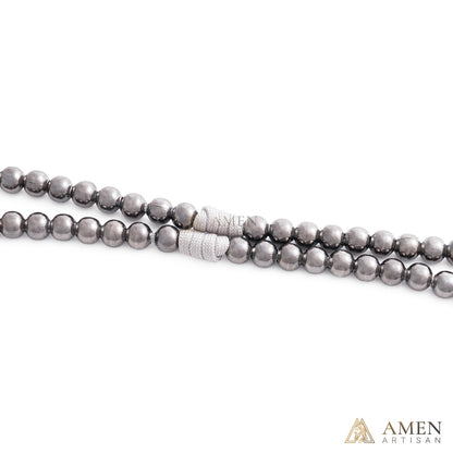 Deal Today·St. Benedict Crucifix Rosary Necklace – Spiritual Protection Amen Artisan