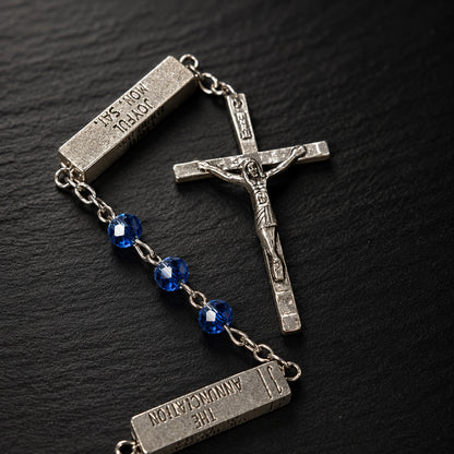 Five-Decade Rosary with Mystery Medals — Devotion