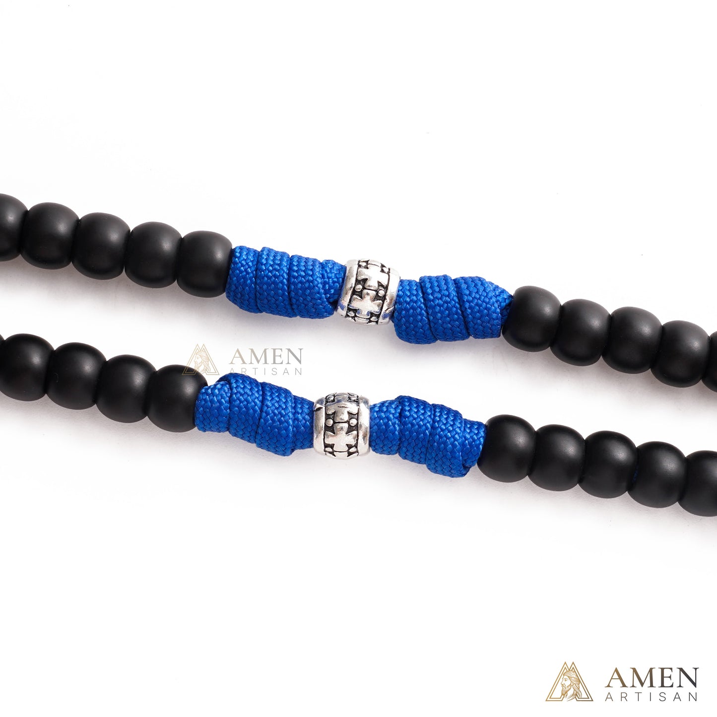 St. Michael Paracord Rosary with Jesus Crucifix - Protection & Strength