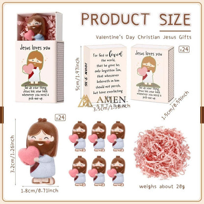 Jesus Doll Matchbox Gift Set Amen Artisan