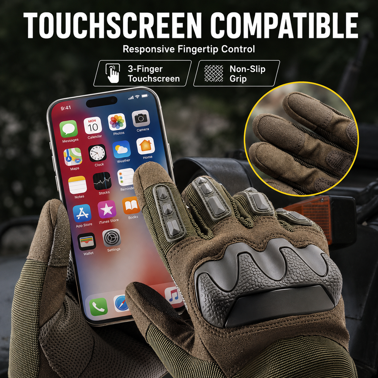 Built for Grip and Movement — Tactical Gloves | Amen Artisan