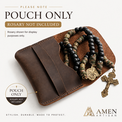 【Deal Today】St. Michael Combat Rosary Paracord Rosary – Faith & Valor Amen Artisan