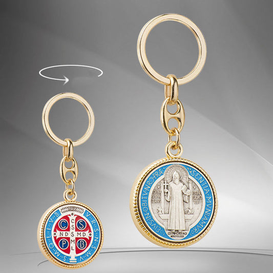 【Deal Today】Saint Benedict Medal Keychain